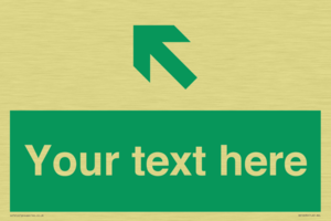 Custom Safe condition: Green Up left arrow